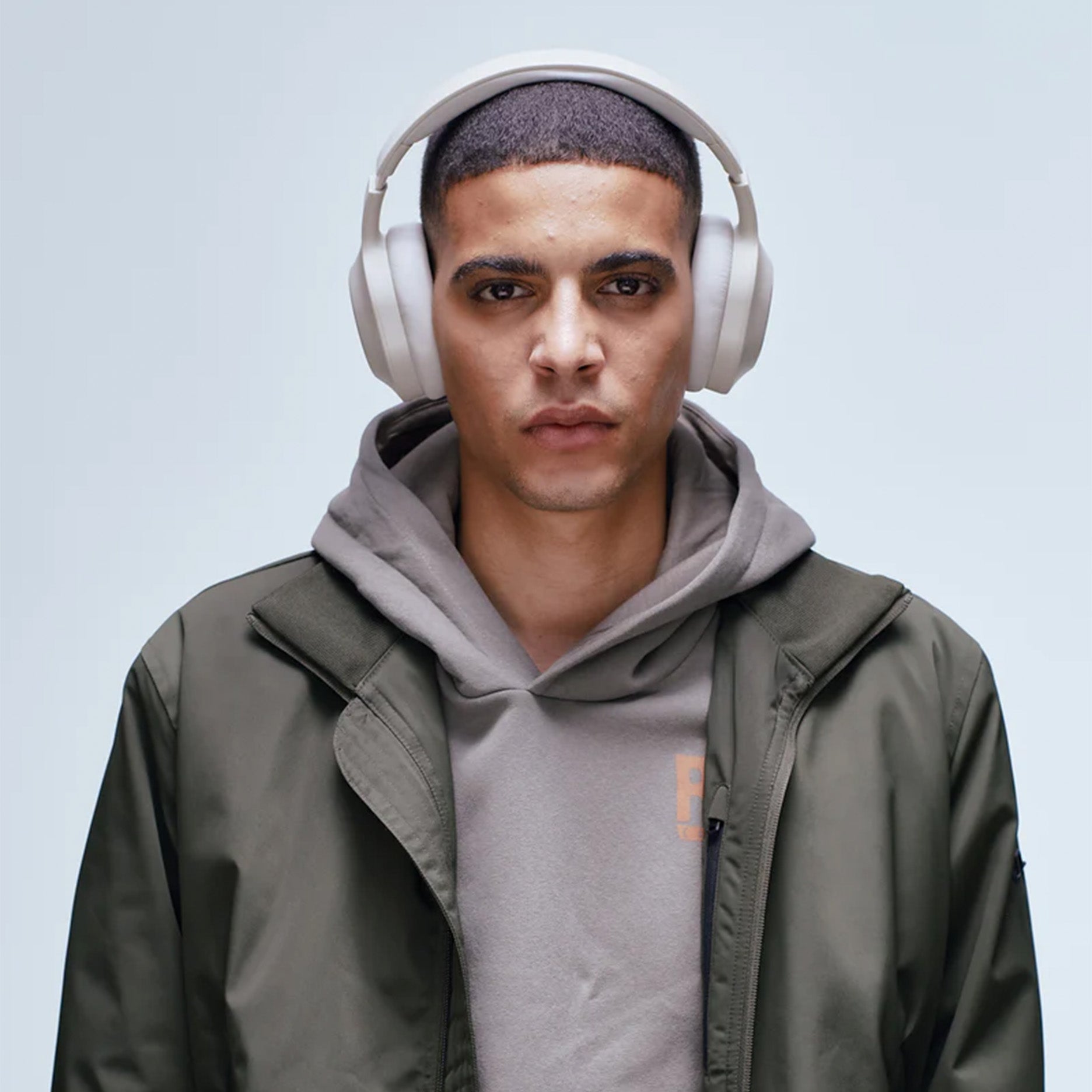 Wave Pro høretelefoner trådløs beige